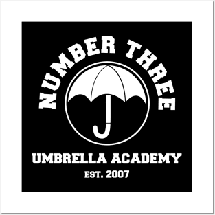 UMBRELLA ACADEMY NUMBER THREE Posters and Art